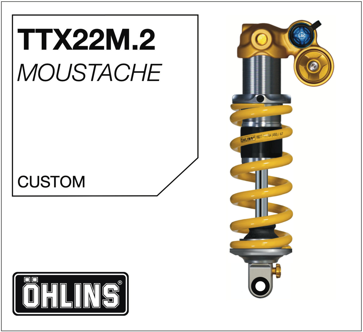 Öhlins TTX22m.2 Moustache Custom