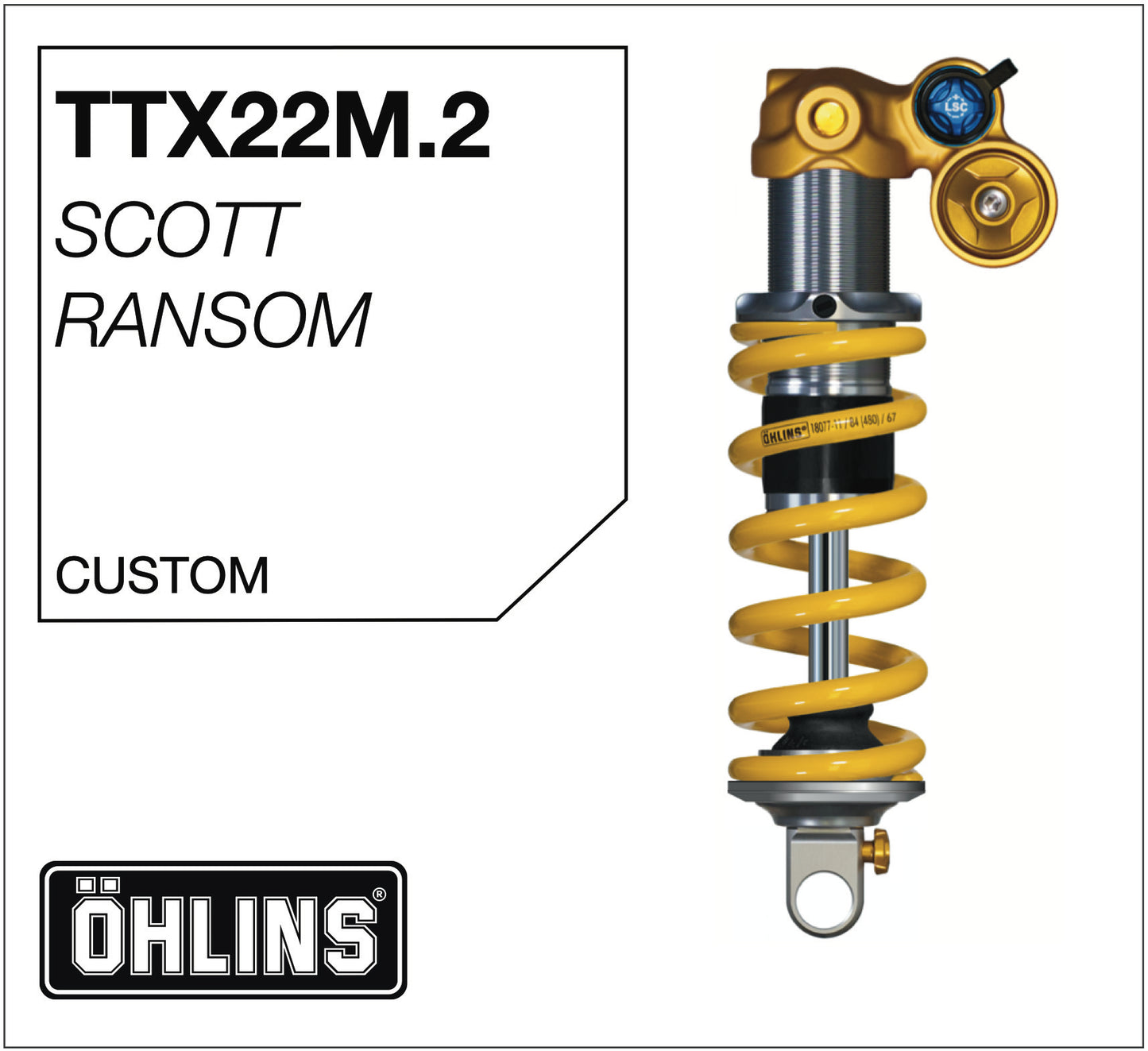 Öhlins TTX22m.2 Scott Custom