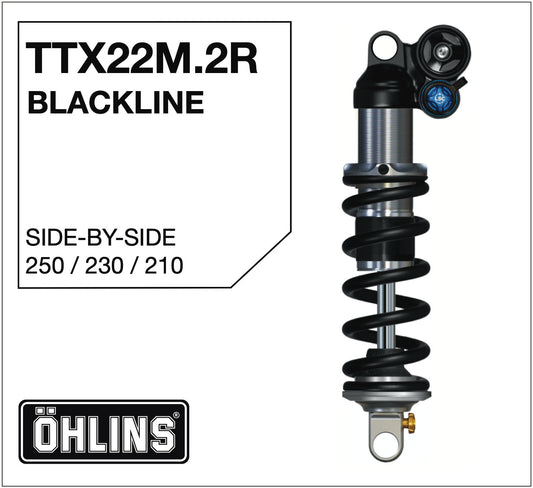 Öhlins TTX22m.2 Blackline Side-by-Side