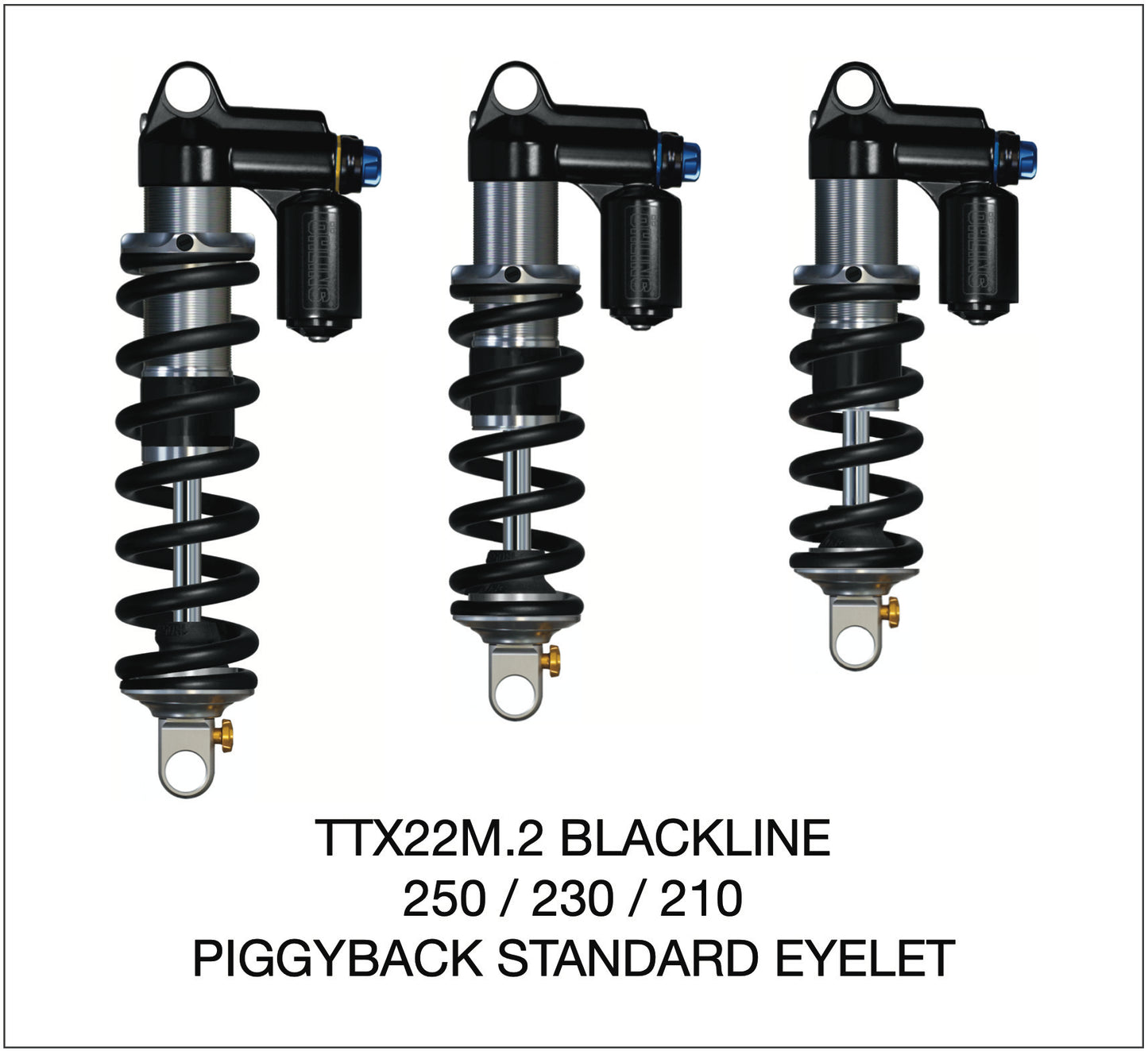 Öhlins TTX22m.2 Blackline Piggyback