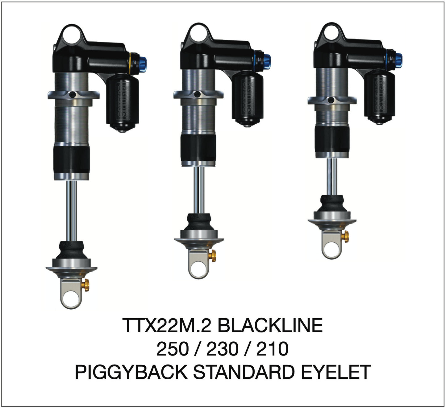 Öhlins TTX22m.2 Blackline Piggyback