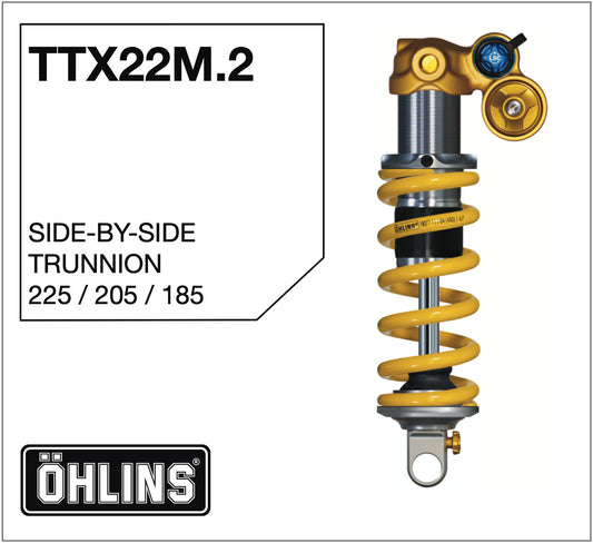 Öhlins TTX22m.2 Side-by-Side Trunnion