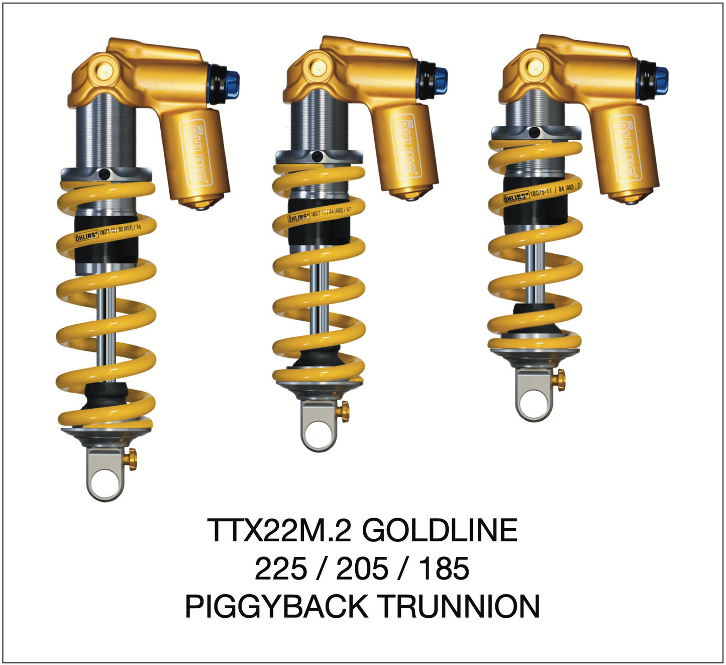 Öhlins TTX22m.2 Piggyback Trunnion