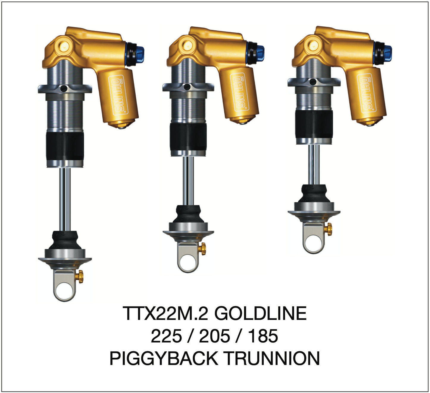 Öhlins TTX22m.2 Piggyback Trunnion