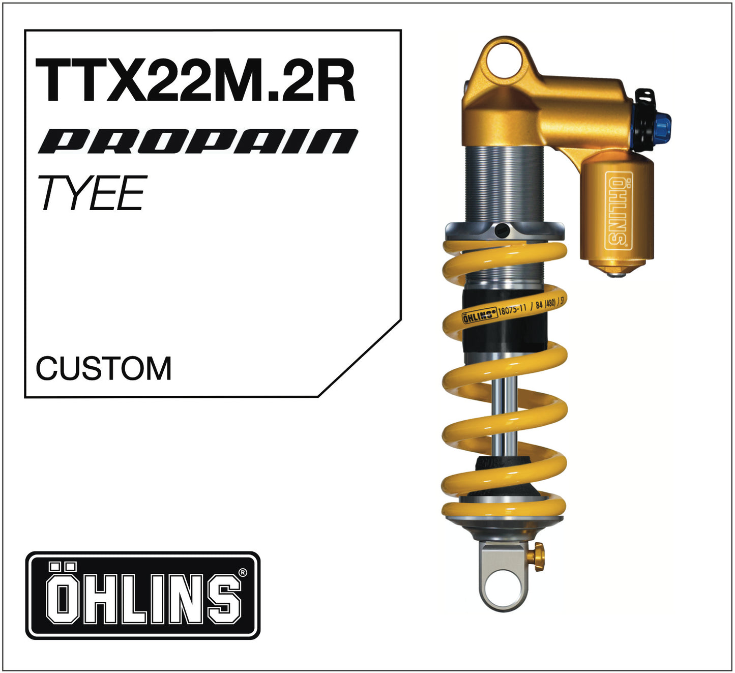 Öhlins TTX22m.2R Propain Tyee Custom